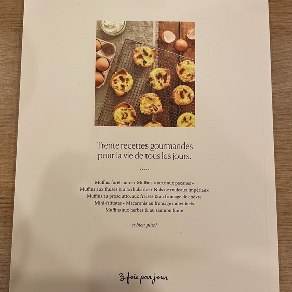 Muffins Recipe Book from Trois fois par jour - Picture 2 of 2